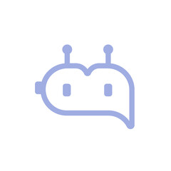 robot alphabet c m logo vector eps