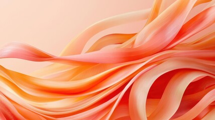 Obraz premium Close-up of sliced onion rings, translucent texture, 3D illustration