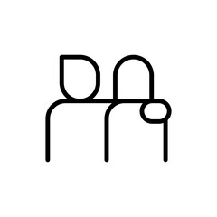 Fototapeta premium Family icon