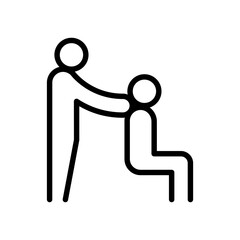 Obraz premium Massage icon