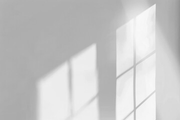 Obraz premium PNG Sunlight through window shadows