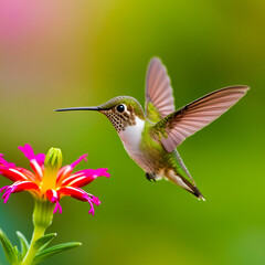 Fototapeta premium hummingbird in flight