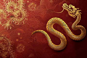 Obraz premium Beautiful greeting card with holiday composition for happy and joy celebrate New Year