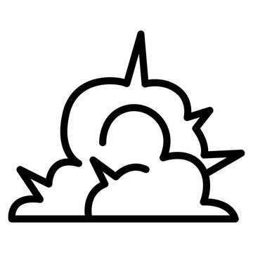 recommend clip art: Bomb icon