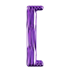 Fluted purple symbol