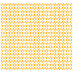 Wax foundation or honeycomb base in the form of equilateral hexagons, rolled or cast plate made of beeswax, honeycomb for bee honey