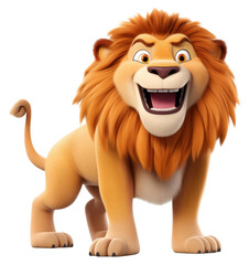 PNG Cartoon mammal animal lion.