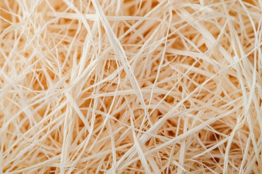 Detailed shot of paper fibers under a microscope, Papermaking fibers, microscopic view, precision