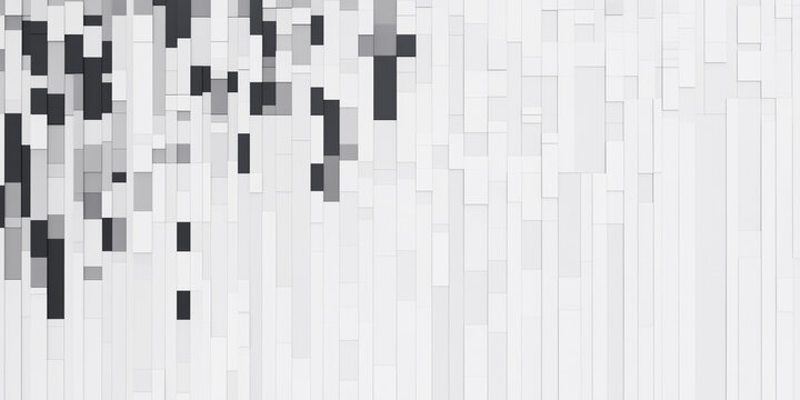 Budget sheet with blank columns on the left side, in the style of illusory tessellations, light black and white, minimalist grids, animated mosaics, large canvas format, white background, visual kei