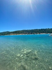 Fototapeta premium Sommertage am See in Südfrankreich