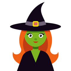 halloween witch VECTOR ART