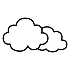 Fototapeta premium Cloud icon