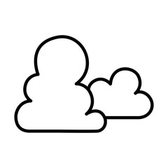 Obraz premium Cloud icon