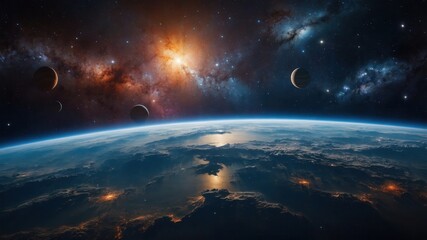 Cosmos, Universe, Stars, Earth, Planets, Constellations, Milky Way, Solar System