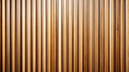 Obraz premium Vertical wooden slats wallpaper backdrop for architectural interior design