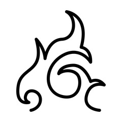 Flame icon