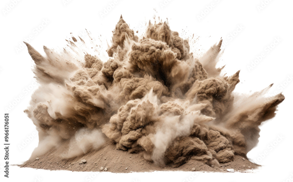 Poster png avalanche explosion white background splattered exploding.