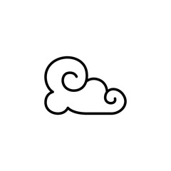 Abstract Cloud , Chinese Cloud , Curl cloud ,Decoration cloud, cloud icon