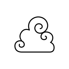Abstract Cloud , Chinese Cloud , Curl cloud ,Decoration cloud, cloud icon