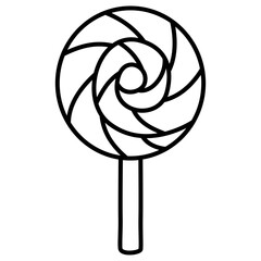 Lollipop Outline