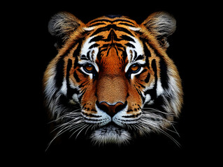 Obraz premium Tiger headshot