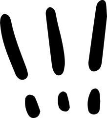 Japanese Manga comic expression style line elements for character emotion