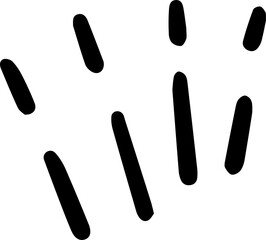 Japanese Manga comic expression style line elements for character emotion