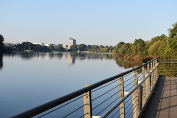 Obraz premium Auszeit am Wöhrder See