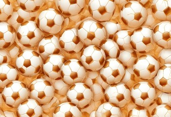 Close up on soccer ball with Different Background