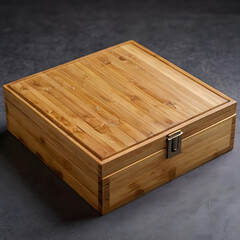 wooden box 
