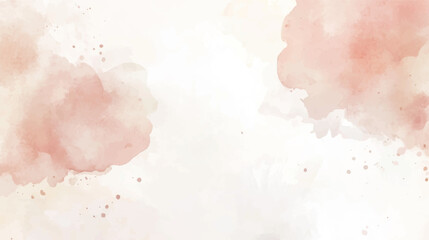 Obraz premium Abstract watercolor textured background. Hand drawn vector texture. Brush stroked painting pastel color watercolour. Aesthetic watercolor