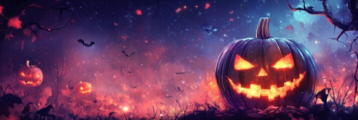 Fototapeta premium Join us for a spooky karaoke night this Halloween at the community center on October 31