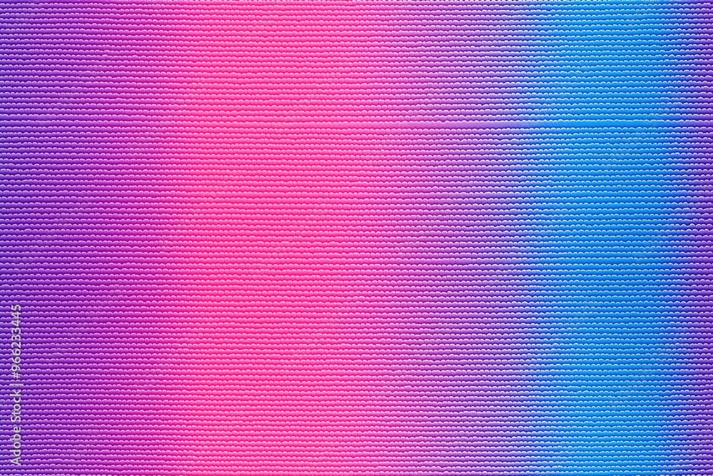 Poster a vibrant yoga mat gradient background featuring a smooth transition from pink to blue hues, creatin