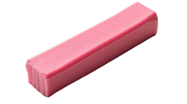 Pink eraser bar transparent background