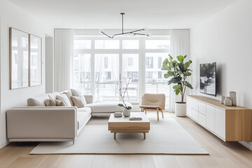 Modern Minimalist Living Room