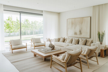 Modern Minimalist Living Room