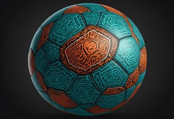 Close up on soccer ball with Different Background