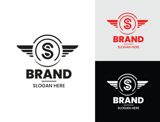 S Letter Logo Vector Concept Icon Trademark Universal S Logotype Brand Pro Vector and Pro SVG
