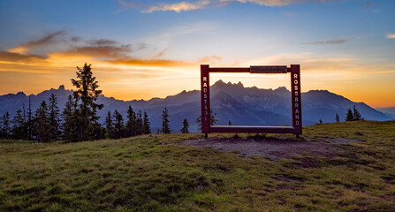 Romantische Stimmungen am Rossbrand