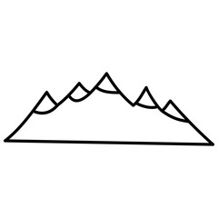 Mountain Outline