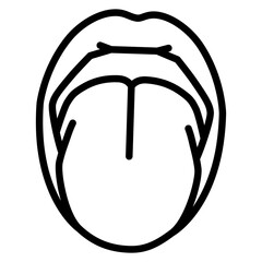 Tongue Outline