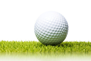 Fototapeta premium PNG Golf sports ball white background.