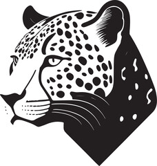 otorongo or amazonian jaguar vector on transparent background for digital content, t-shirts and stickers, jaguar vector logo, jaguar vector illustration © Gino Tuesta