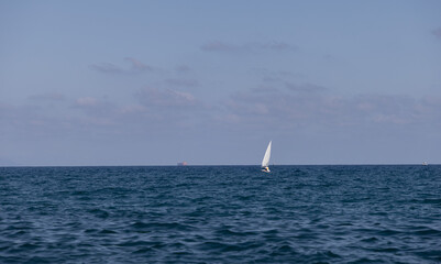 sailboat on the sea
