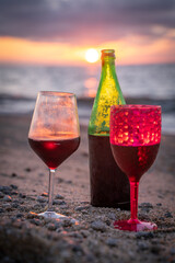 Sunset by the Sea