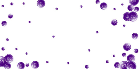 Vitamin D3 round capsules.