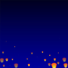 Loy krathong festival card.