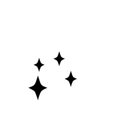 Clean Shining Sparkle Icon 