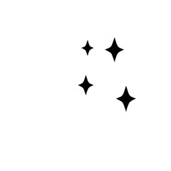 Clean Shining Sparkle Icon 