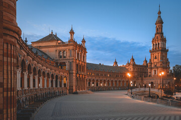 Plaza Espana, Sevilla, Spain.